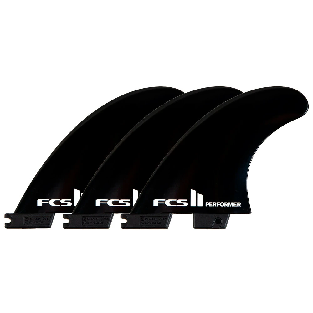 QUILLAS FCS II PERFORMER BLACK M TRI FINS 3 QUILLAS FCS II PERFORMER BLACK M TRI FINS