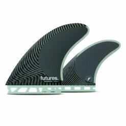 QUILLAS FUTURES FINS BLACKSTIX TWIN +1