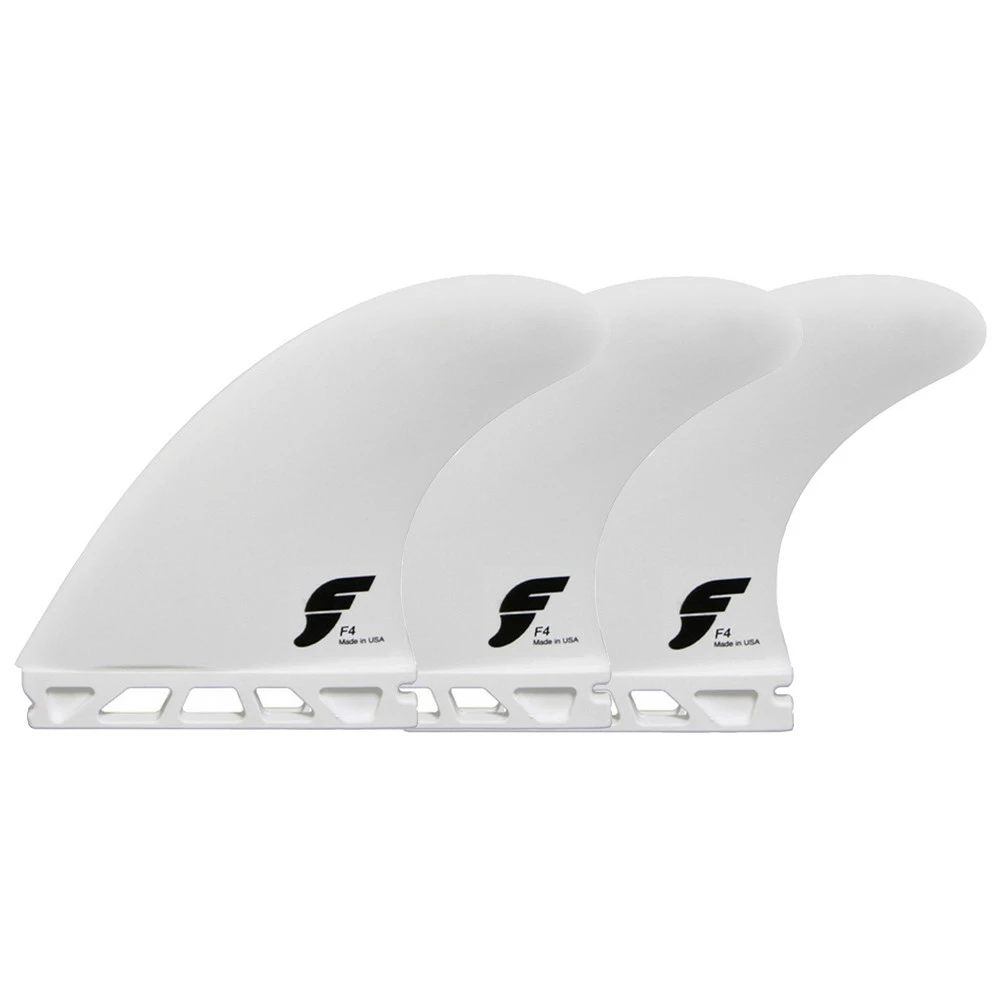 QUILLAS FUTURES F4 THERMOTECH TRI-FINS - WHITE 3 QUILLAS FUTURES F4 THERMOTECH TRI-FINS - WHITE